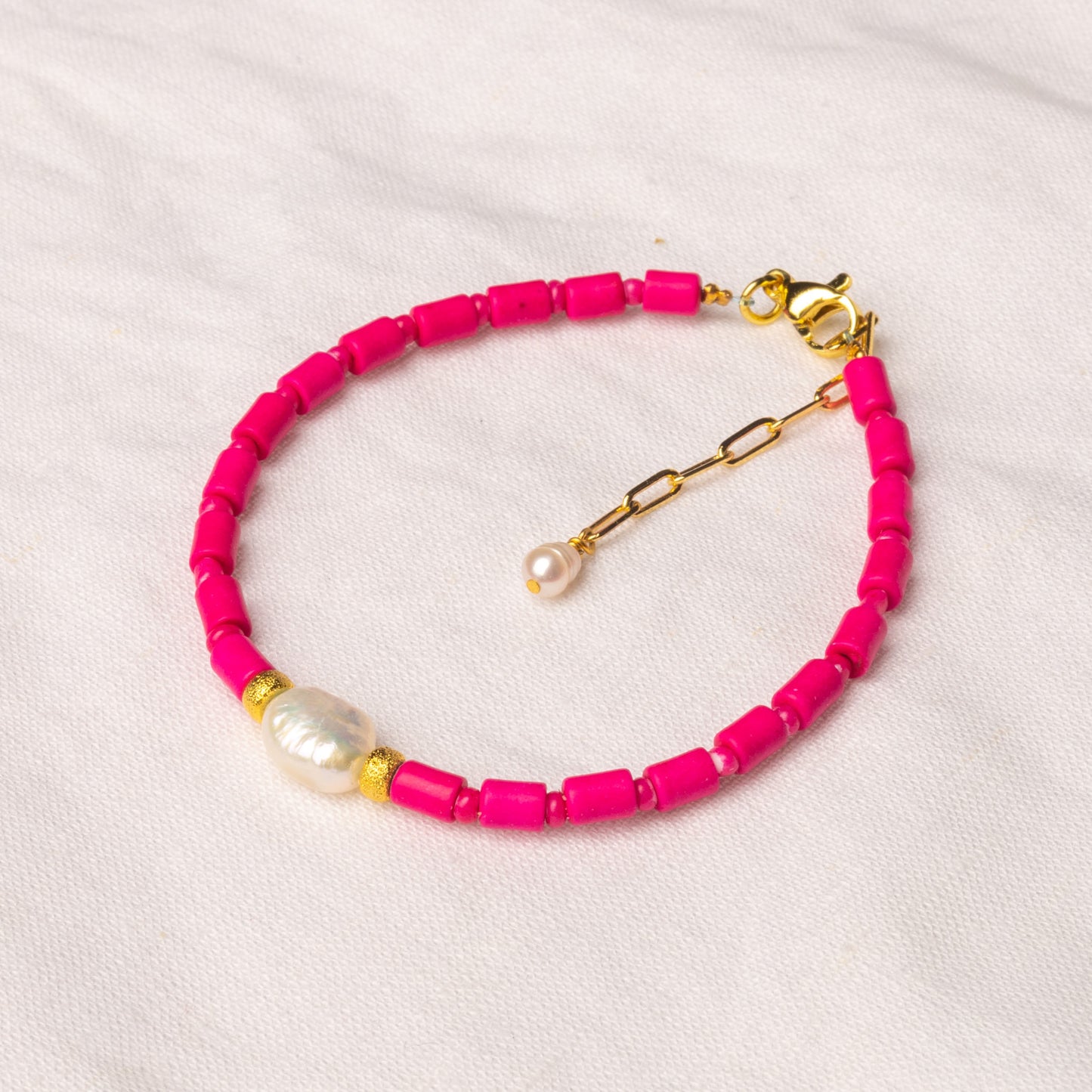 Pink Lake Bracelet