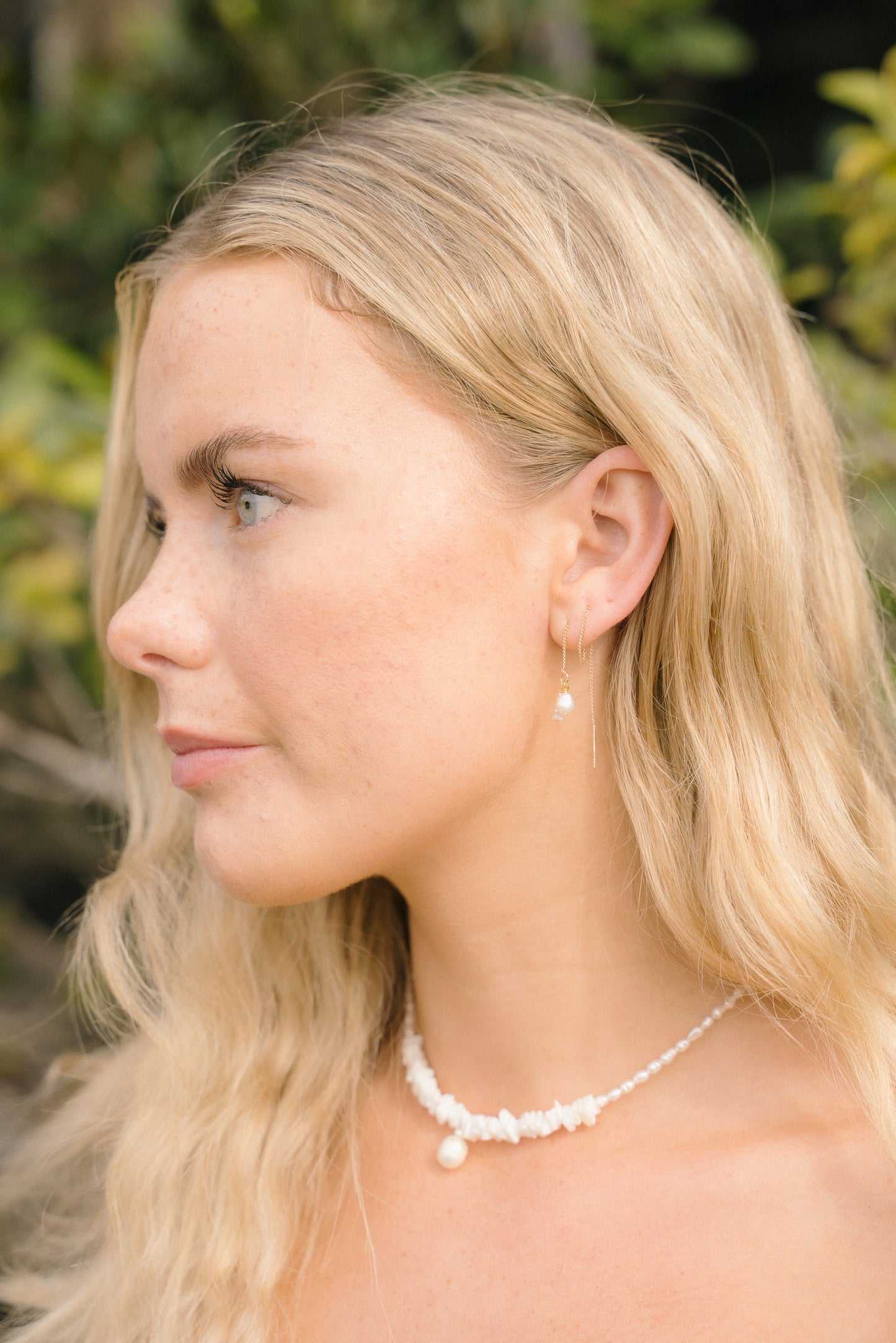 Whitewash Earrings