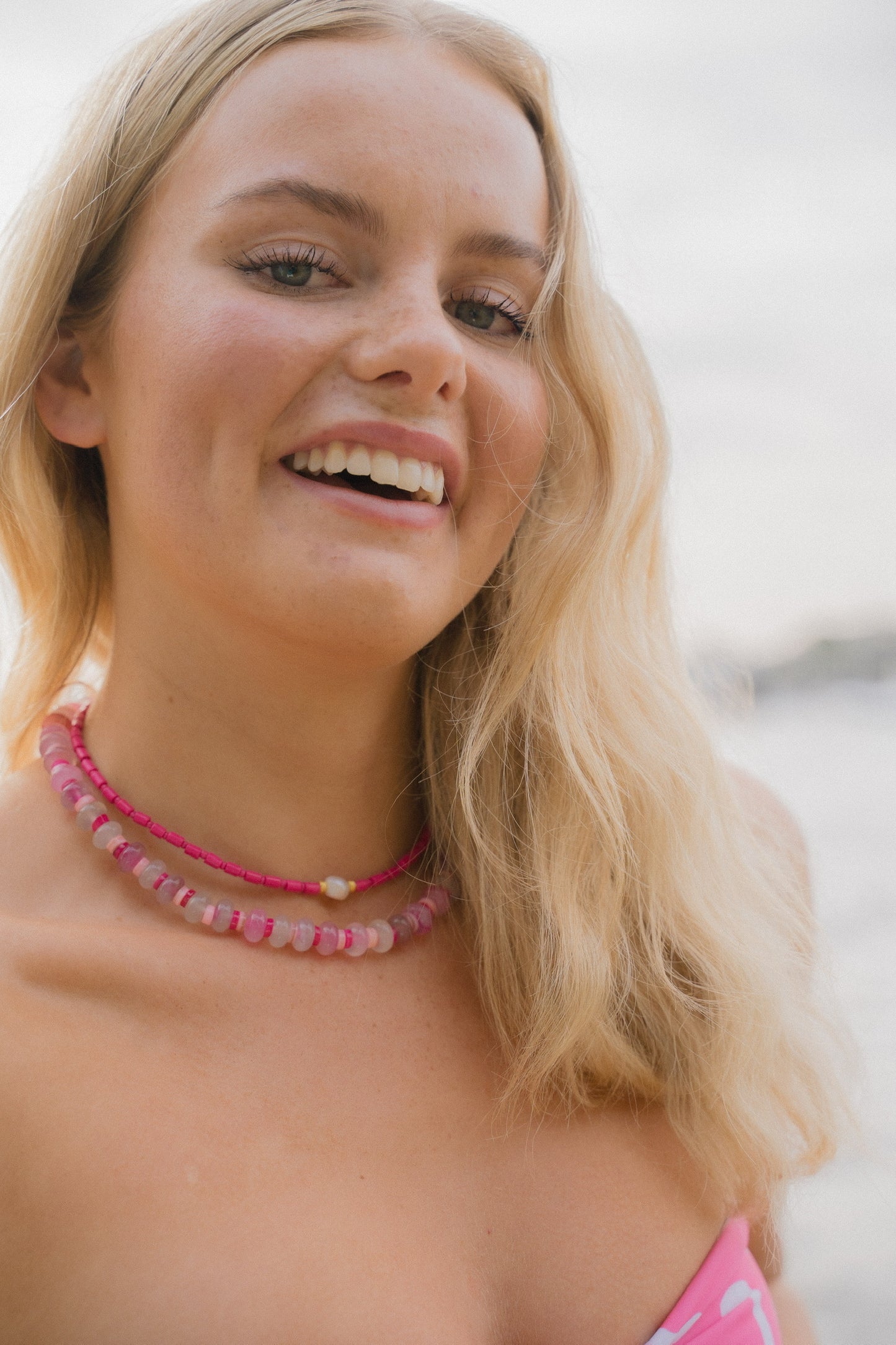Pink Lake Necklace