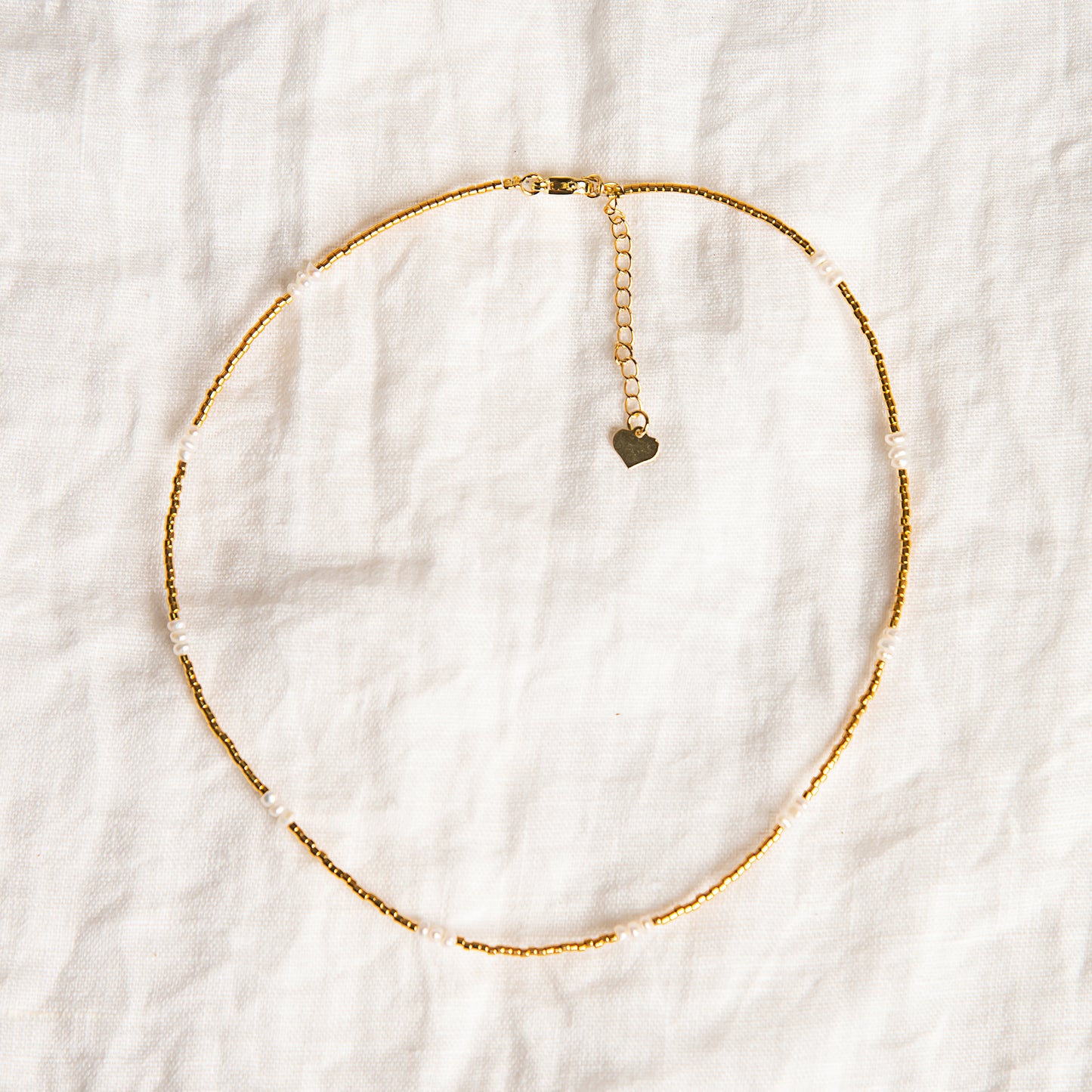 Golden Mini Three Pearl