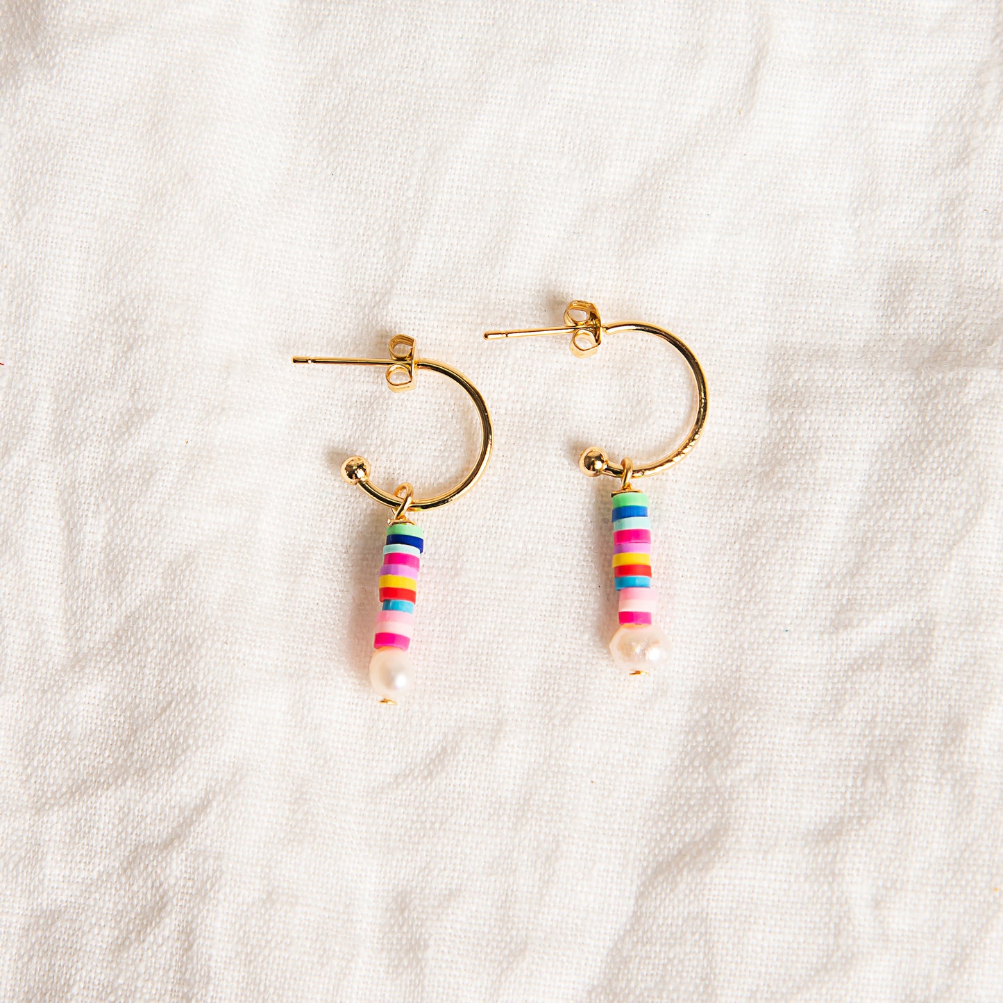 Disco Fever Mini Hoops