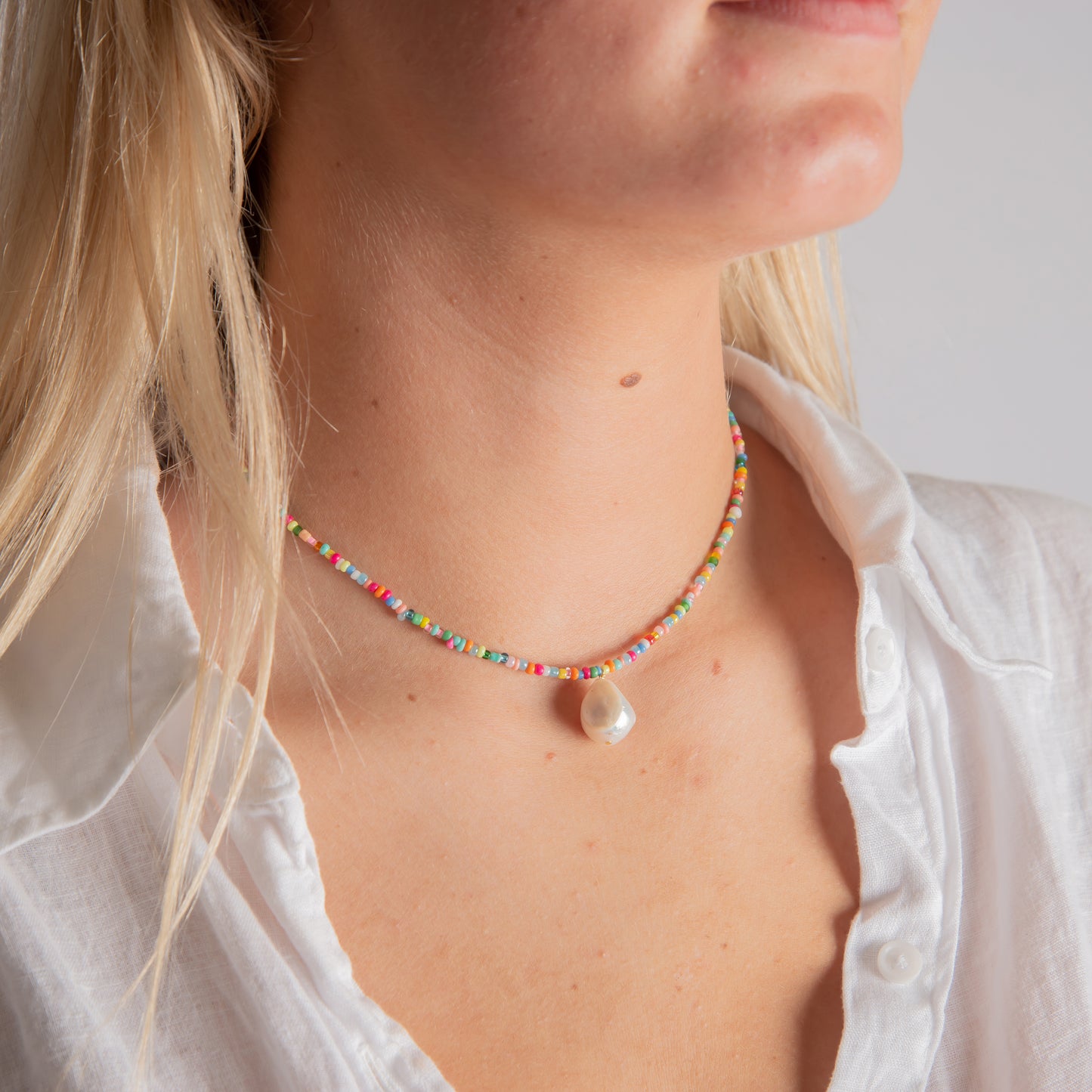 Rainbow Pearl Drop
