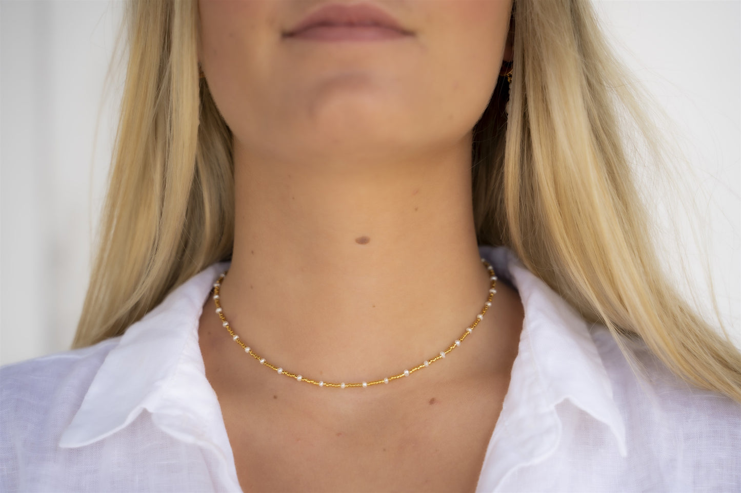 Golden Small Pearl